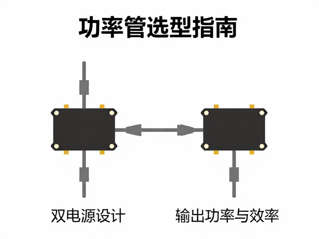 功率管选型指南,双电源设计如何提升输出功率与效率