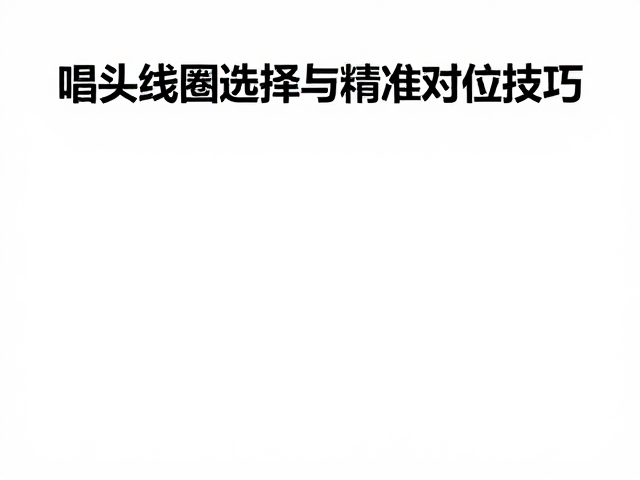 HiFi功放搭配指南，唱头线圈选择与精准对位技巧