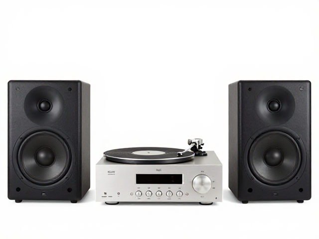 纯立体声HiFi音箱搭配CD收藏播放与唱头放大器，打造极致高保真音质体验
