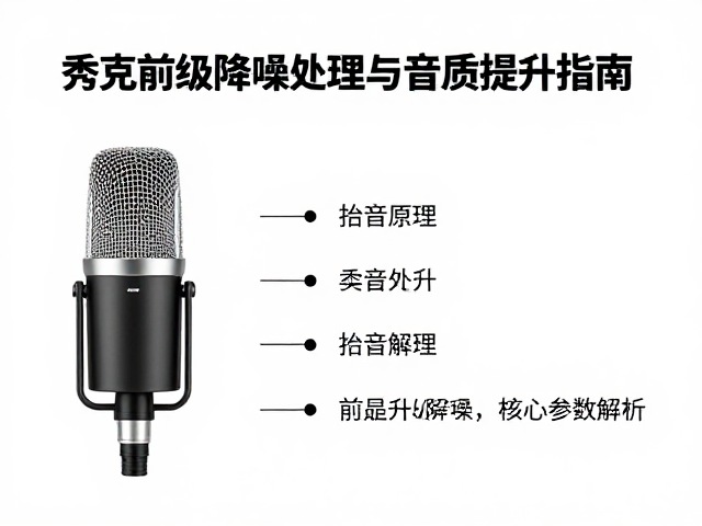 麦克风技术解析,话筒前级降噪处理与音质提升指南
