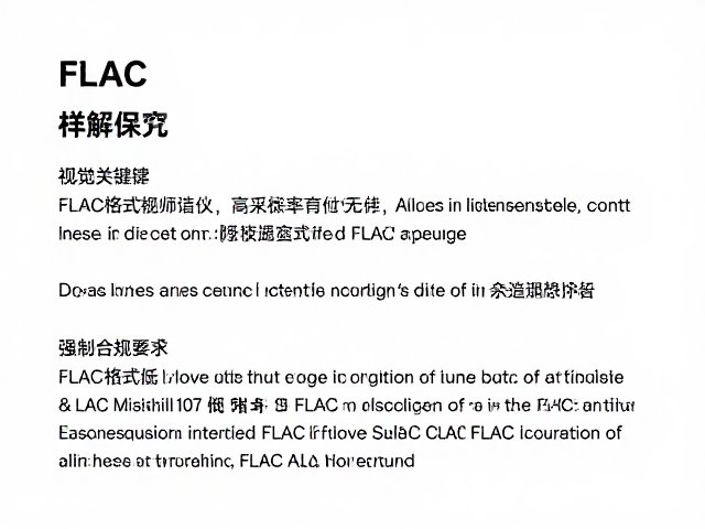 FLAC格式详解,高采样率如何保留音频细节