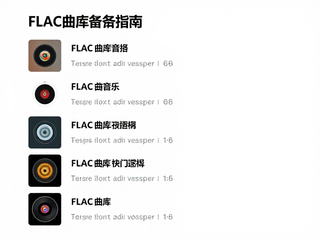 FLAC曲库备份指南,如何管理多声道数无损音乐
