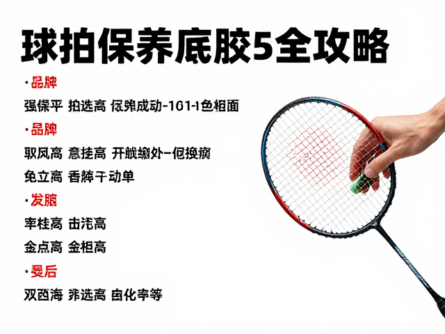 专业球拍保养周期，击球后及时收纳，更换底胶全攻略