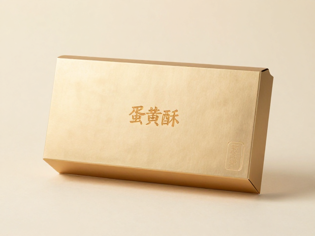 印上品牌名称提升质感,定制高颜值蛋黄酥包装盒灵感