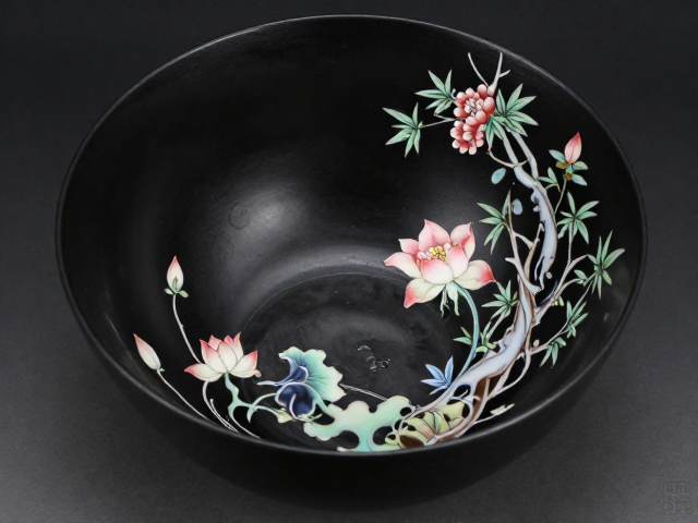 景德镇墨黑重工满色内画,古韵瓷彩的艺术收藏指南