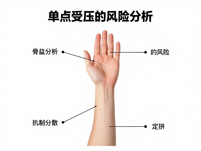手腕单点受压的风险分析与力学分散策略
