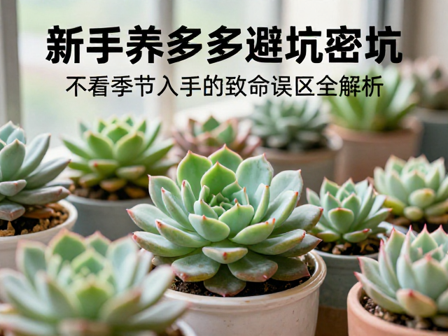 新手养多肉避坑，密闭阳台，不看季节入手的致命误区全解析