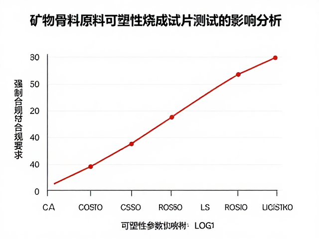 矿物骨料原料可塑性对烧成试片测试的影响分析