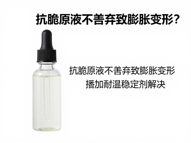 抗脆原液不兼容致膨胀变形？添加耐温稳定剂解决