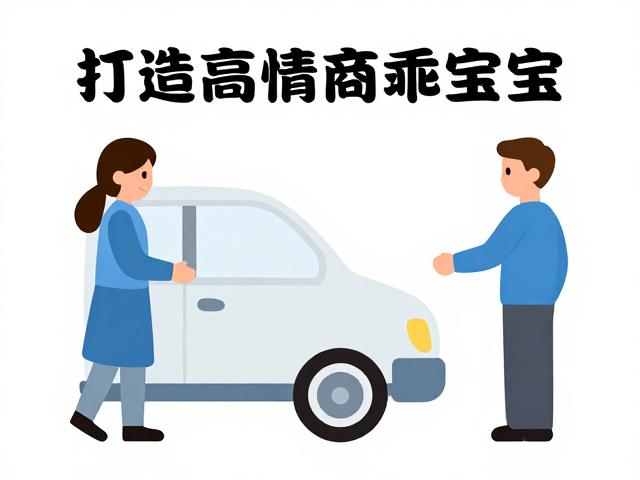 上车别动!主动配合上下车,口头表扬,打造高情商乖宝宝