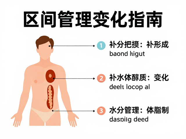 区间把控,补水电解质管理,精准干预体脂率变化指南