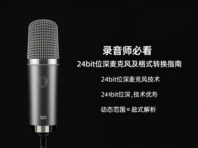 录音师必看,24bit位深麦克风技术及格式转换指南