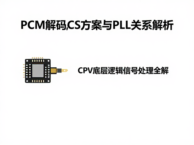 PCM解码、CS方案与PLL关系解析,芯片底层逻辑与信号处理全解
