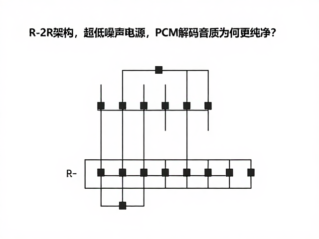 R-2R架构,超低噪声电源,PCM解码音质为何更纯净?