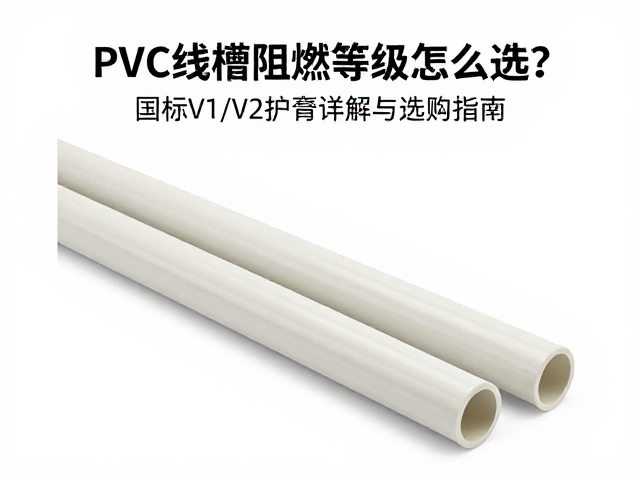 PVC线槽阻燃等级怎么选？国标V1/V2护套详解与选购指南