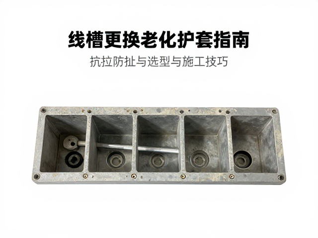 线槽更换老化护套指南,抗拉防扯选型与施工技巧