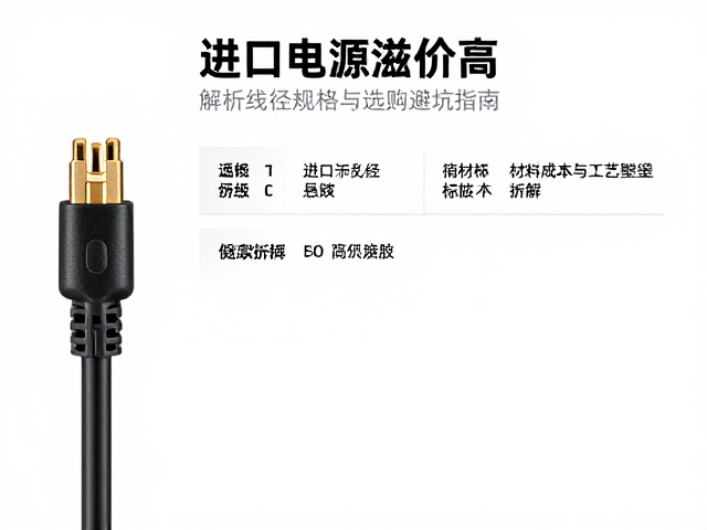 进口电源线溢价高?解析线径规格与选购避坑指南