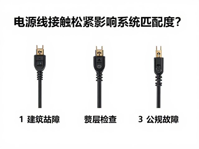 电源线接触松紧影响系统匹配度?3步检查防故障