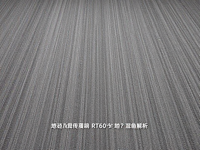 地毯如何影响RT60混响时间?整屋声学系统方案解析