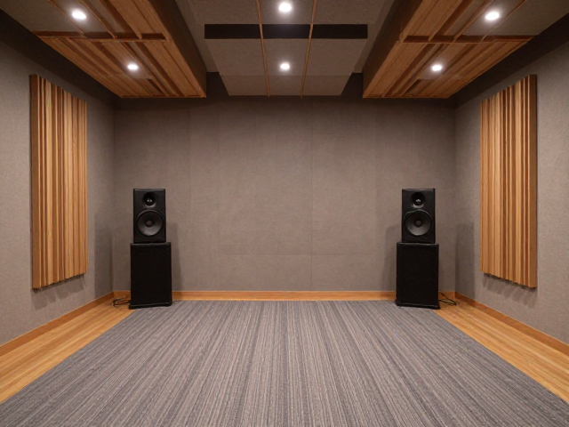 两声道HiFi装修指南,地毯与天花吸音如何打造纯净听音室