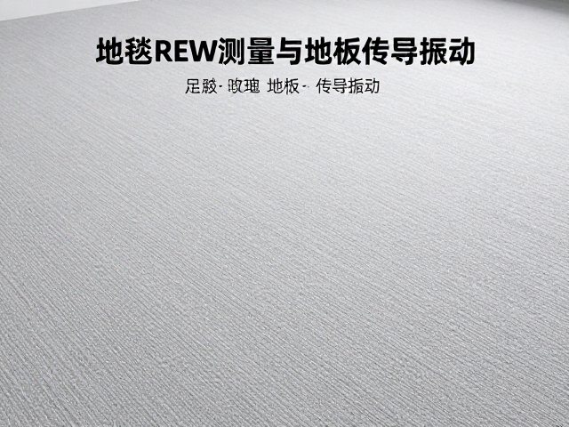 地毯REW测量与地板传导振动,专业检测指南