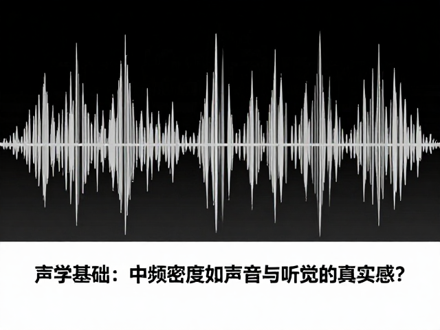 声学基础,中频密度如何影响声音与听觉的真实感?