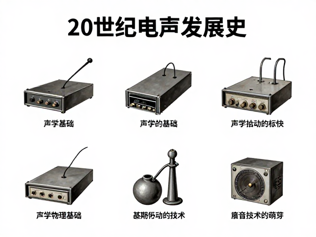 20世纪电声发展史,从声学基础到功放匹配的核心演变