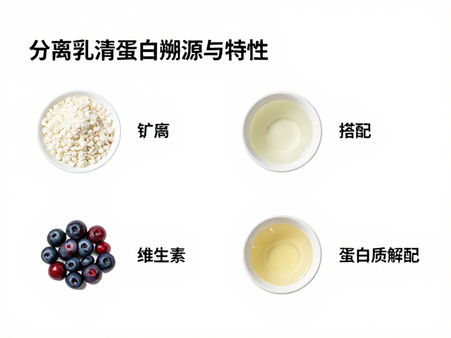 分离乳清蛋白溯源与特性，维生素矿物质搭配，高蛋白质含量解析