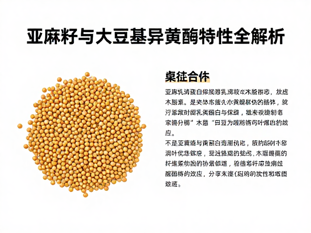分离乳清蛋白溯源，亚麻籽与大豆蛋白异黄酮特性全解析