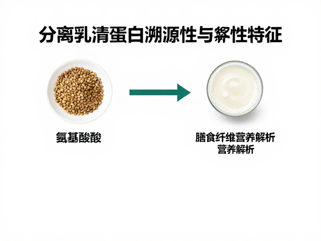 分离乳清蛋白溯源与特性，氨基酸，膳食纤维营养解析