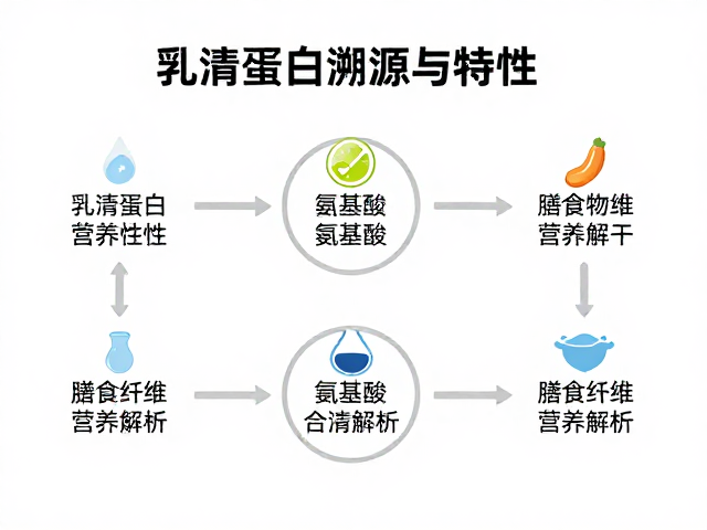 分离乳清蛋白溯源与特性，氨基酸，膳食纤维营养解析
