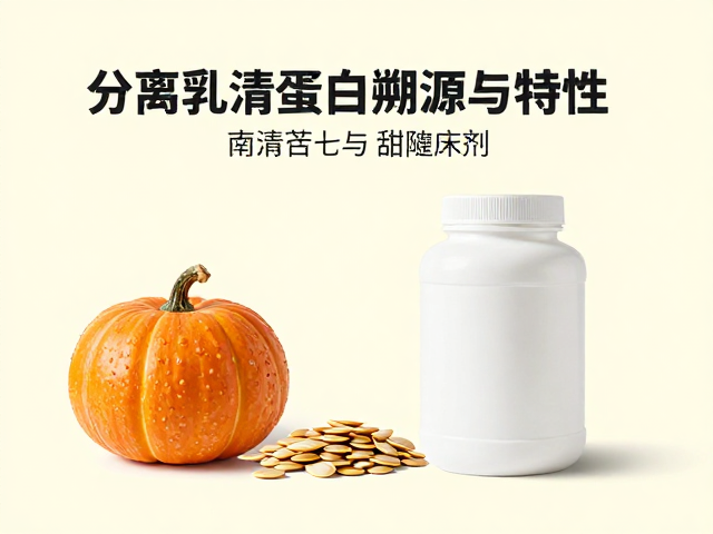 分离乳清蛋白溯源与特性,南瓜籽与甜味剂的健康搭配指南
