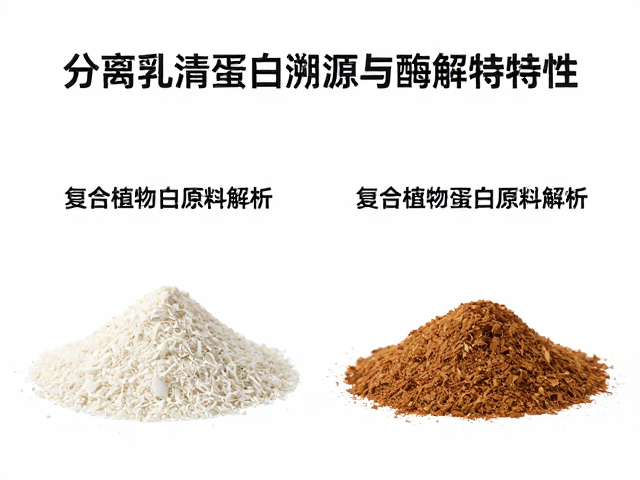 分离乳清蛋白溯源与酶解特性,复合植物蛋白原料解析