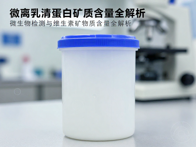 分离乳清蛋白溯源与特性,微生物检测与维生素矿物质含量全解析