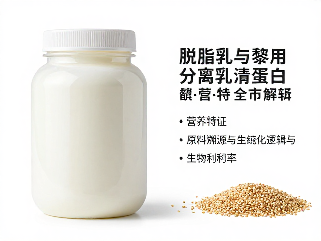 脱脂乳与藜麦搭配分离乳清蛋白，原料溯源与营养特性全解析