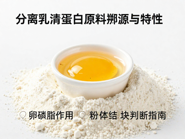 分离乳清蛋白原料溯源与特性,卵磷脂作用及粉体结块判断指南