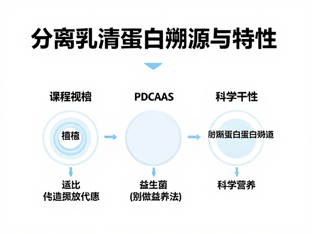 分离乳清蛋白溯源与特性，高PDCAAS搭配益生菌的科学营养法