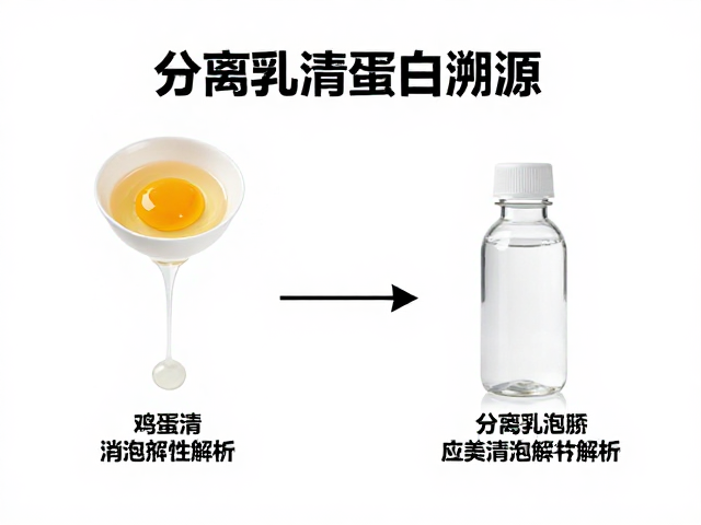 分离乳清蛋白溯源，鸡蛋清与消泡剂特性解析