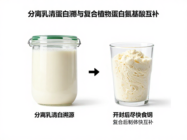 分离乳清蛋白溯源与复合植物蛋白氨基酸互补,开封后尽快食用