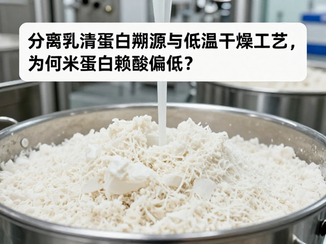 分离乳清蛋白溯源与低温干燥工艺，为何米蛋白赖氨酸偏低？