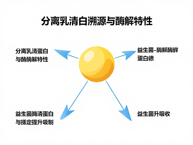 分离乳清蛋白溯源与酶解特性,搭配益生菌提升吸收