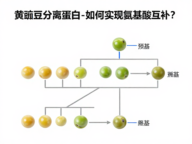 黄豌豆分离蛋白溯源,复合植物蛋白如何实现氨基酸互补?