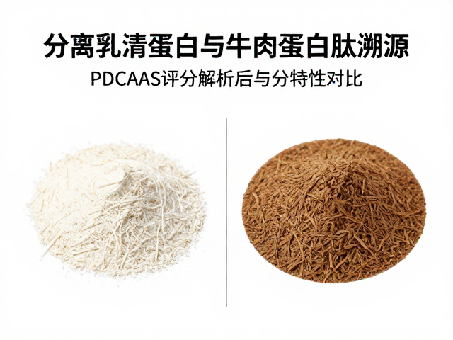 分离乳清蛋白与牛肉蛋白肽溯源，PDCAAS评分解析与特性对比