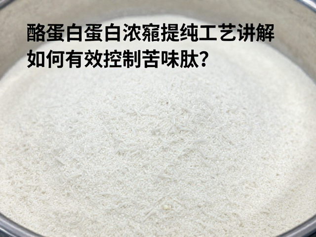 酪蛋白蛋白浓缩提纯工艺讲解，如何有效控制苦味肽？