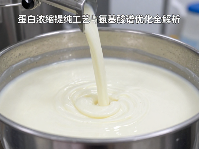 蛋白浓缩提纯工艺,奶香增强与氨基酸谱优化全解析