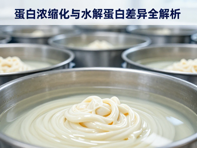 蛋白浓缩提纯工艺，卵磷脂化与水解蛋白差异全解析