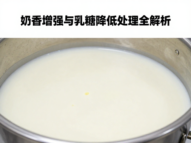 蛋白浓缩提纯工艺，奶香增强与乳糖降低处理全解析