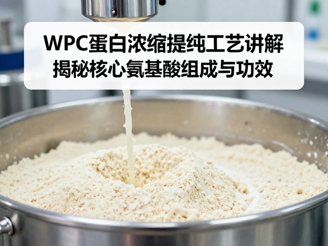 WPC蛋白浓缩提纯工艺讲解，揭秘核心氨基酸组成与功效