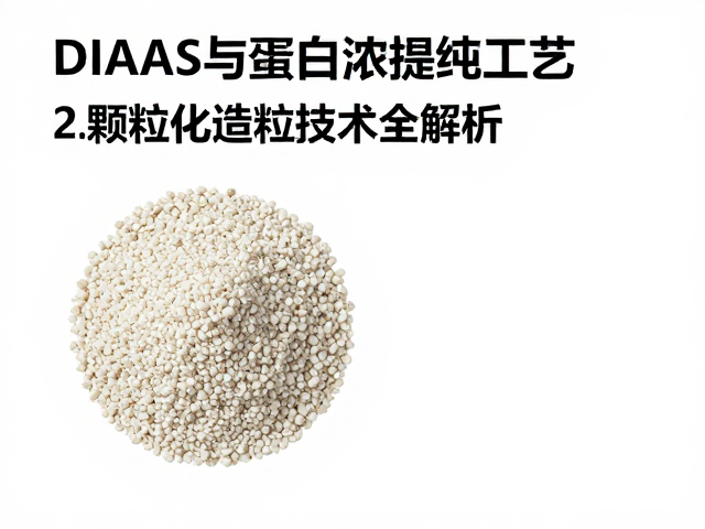 DIAAS与蛋白浓缩提纯工艺，颗粒化造粒技术全解析