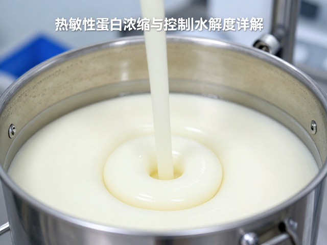 蛋白浓缩提纯工艺，热敏营养保护与控制水解度详解